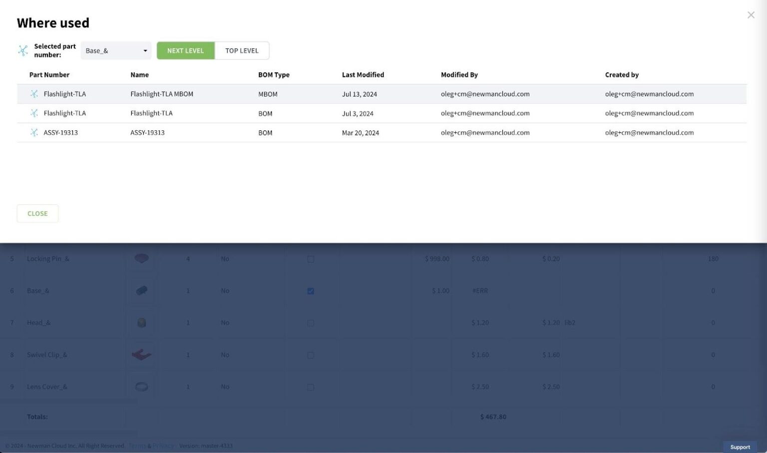 Simple Bom xBOM Types – OpenBOM Training Library